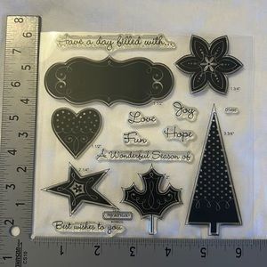 Wonderful Season D1498 stamp set